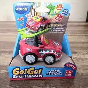 VTech Go Go Smart Wheels Cruisin Convertible Red Toy Car with Sounds Lights